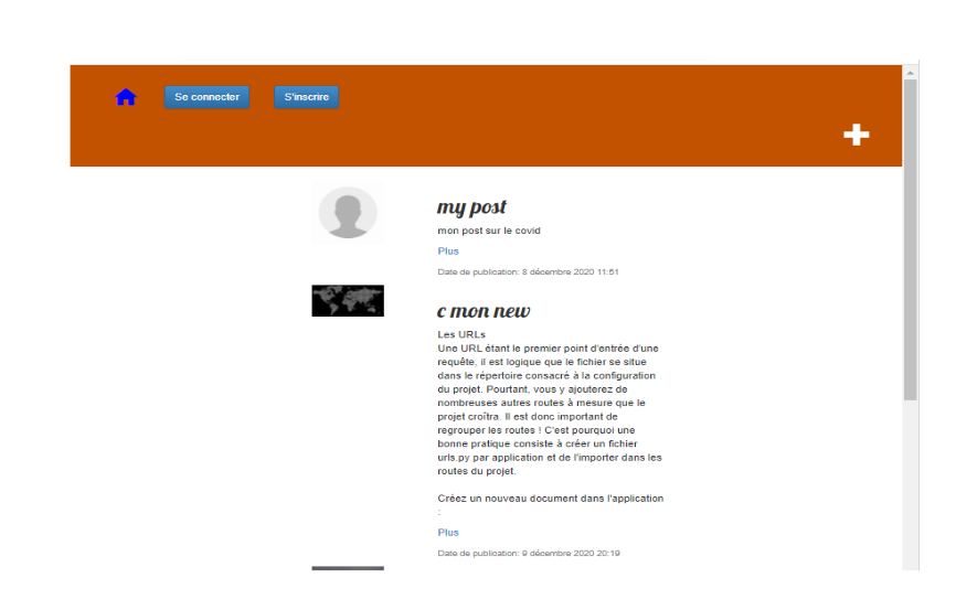 Blog en django